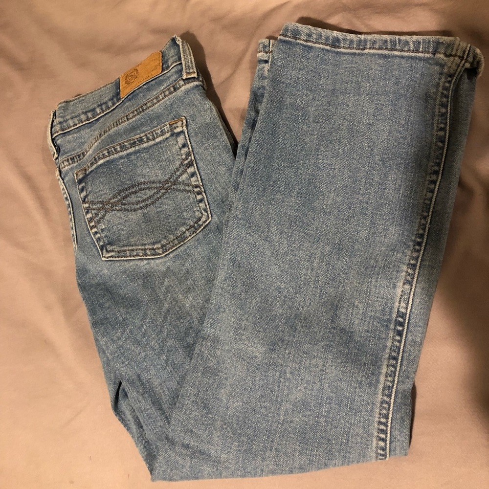 Abercrombie cropped jeans